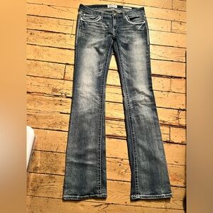 Low Rise Bootcut Jeans
